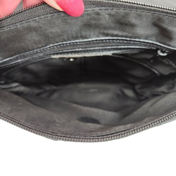 Pelle Studio Women's Black Pebbled Leather Backpack Handbag 11" x 11" x 3" - Picture 8 of 8